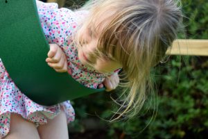 Garden Fun - new swing for the back garden