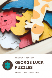 George Luck Puzzles - Product Review - pinable image