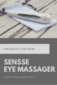 Product Review - SENSSE Eye Massager - pinable image