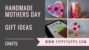 Handmade Mothers Day - gift ideas - toddler crafts - pre-schooler crafts - blog post header