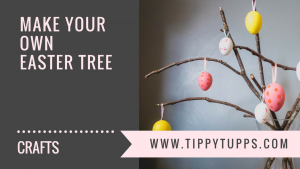 make your own easter tree - blog post header image