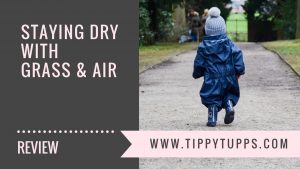 Staying Dry with Grass & Air - product review - blog header image