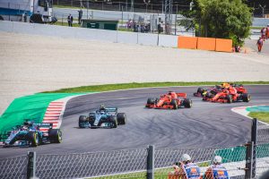 F1 Fun at the Spanish Grand Prix - the race in action