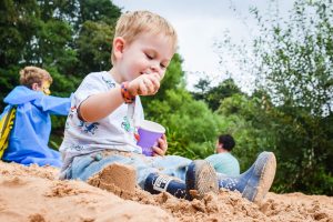 Just So Festival 2018 - playing in the sand