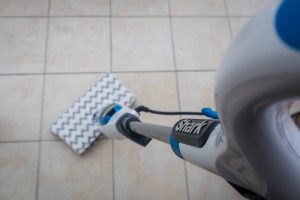 Banish Dirt with the Shark Steam Pocket Mop - in use