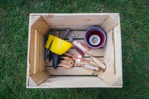 3 ways with an apple crate - storage