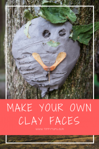 Let your children's imaginations run wild with this outdoor craft. Head out on a scavenger hunt then make your own clay face on the trees and in nature. Perfect for toddlers and pre-schoolers too.