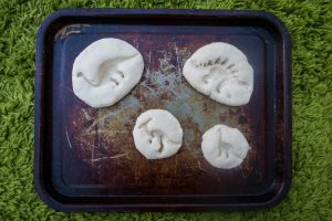 Make Your Own Dinosaur Fossils - ready to bake