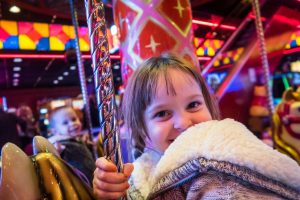 Blackpool illuminations - a ride in the amusements