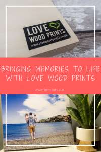 Love Prints Wood are UK based company who provide a service to print your photographs onto wood. They don't print onto paper and mount it, nor do they glue or heat transfer an image onto wood. Instead what they do is literally print your image(s) directly onto sustainibly farmed birch plywood and bring memories to life.