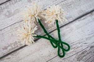 How To Make Your Own Dandelions - the end result