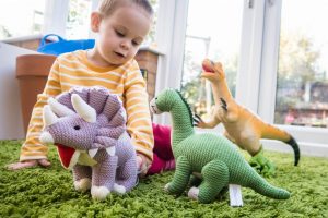 The Wonderful World of Wilberry - dinosaurs in play