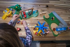 In the Playground with Playmobil - in use