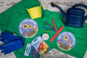 what's inside the Get Out and Grow goody bag