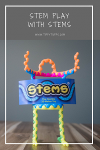 Stems are a flexible 3D construction toy which encourages STEM learning through play. Bright, bold and interesting to look at. I can really see this being a great learning aid that will grow with her over the years