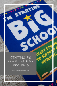 A closer look at the My Busy Bots School Starter Kit. A handy, portable kit which address some of the key areas to help prepare children for school.
