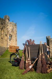 booking on to broomstick training