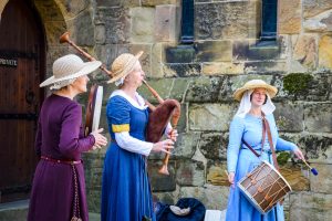 Traditional music at Alnwick Castle