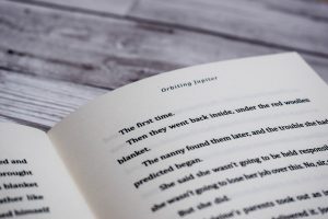 Book Review - Orbiting Jupiter - book close up