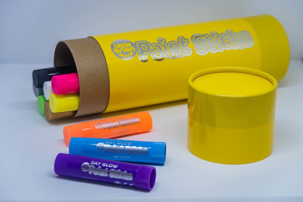 Little Brian Paint Sticks Giant Storage Tube