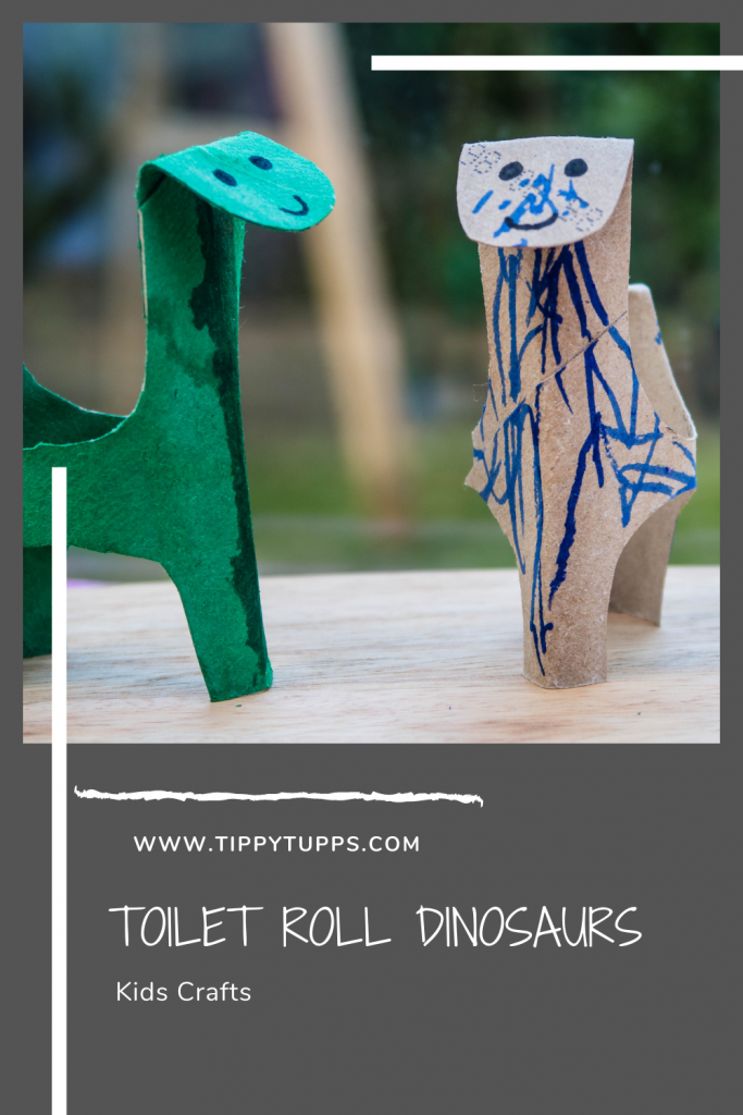 These Toilet Roll Dinosaurs are a quick and easy craft, great for a rainy day after school activity to keep children happy until tea time.