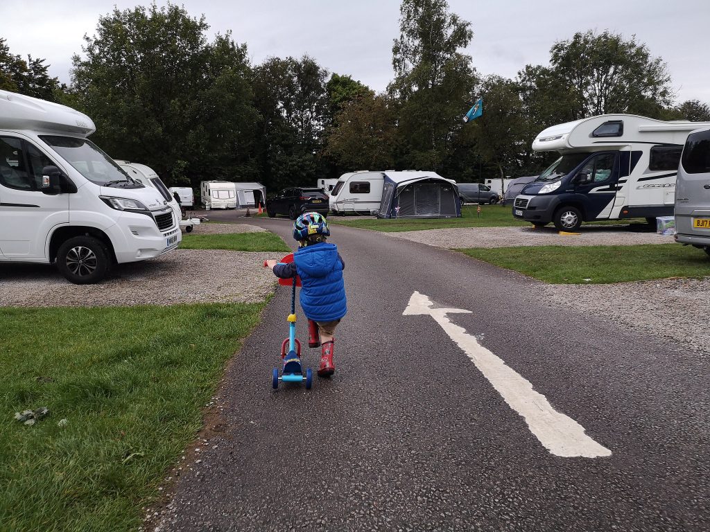 Exploring at the Caravan and Motorhome Club 