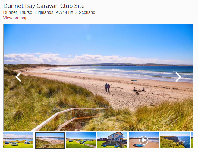 Dunnet Bay Caravan club