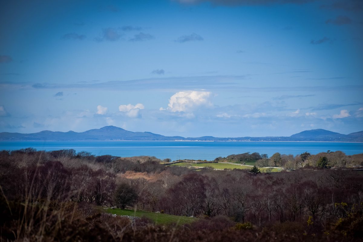 The view across Cardigan Bay