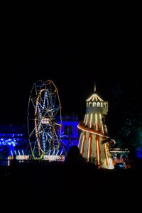 Fairground rides at Trentham Gardens