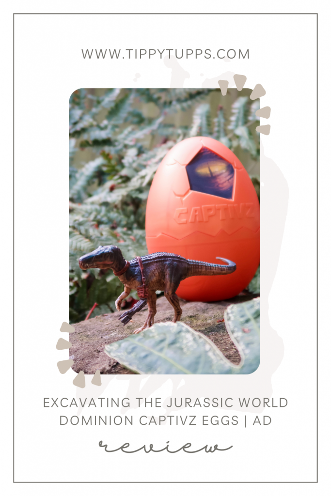 AD | Take one dinosaur crazy boy and some Jurassic World Dominion Captivz Eggs and you have an afternoon of sheer delight! We were sent two different options from the new range and this is what we thought.