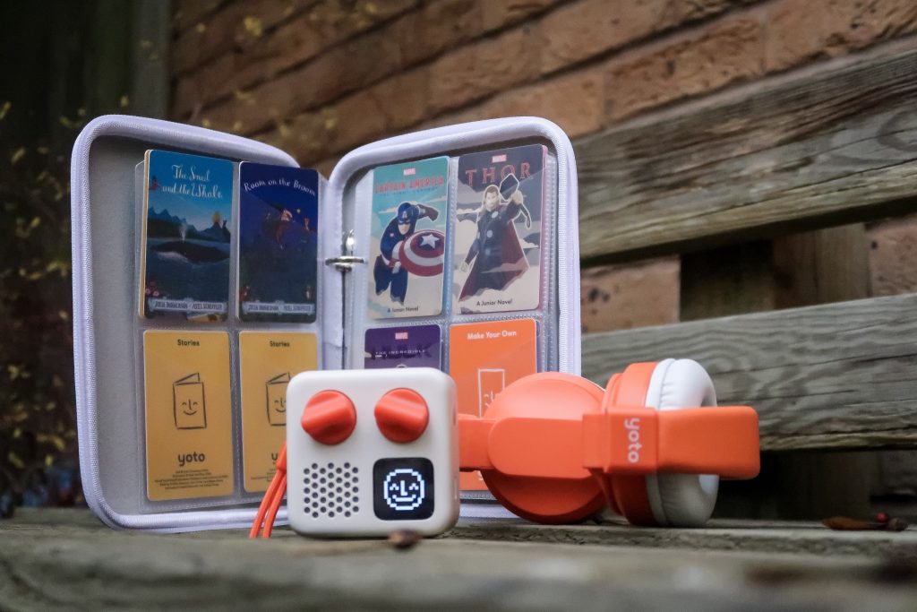 The Yoto Mini and card case