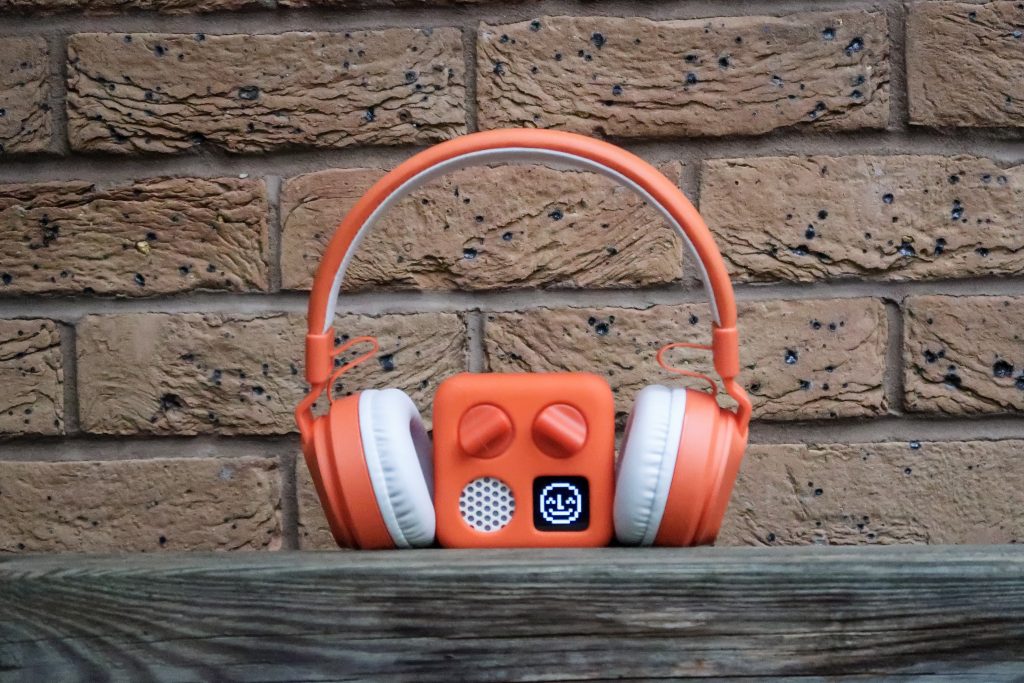 The Yoto Mini screen free portable play plus headphones