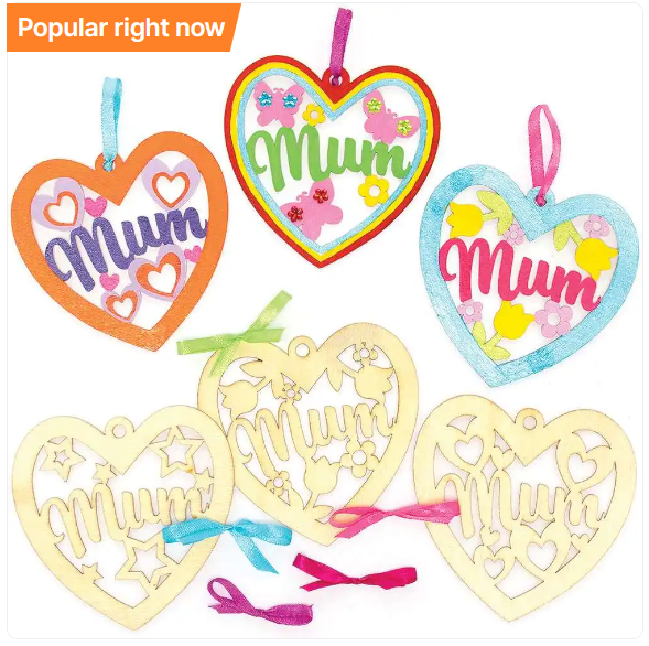 Mothers Day Wooden Decorations