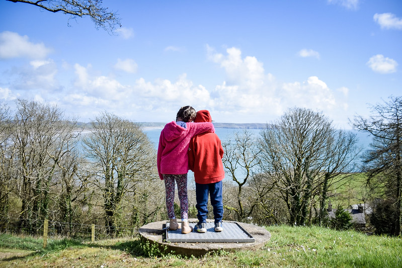 Looking out over Cardigan Bay