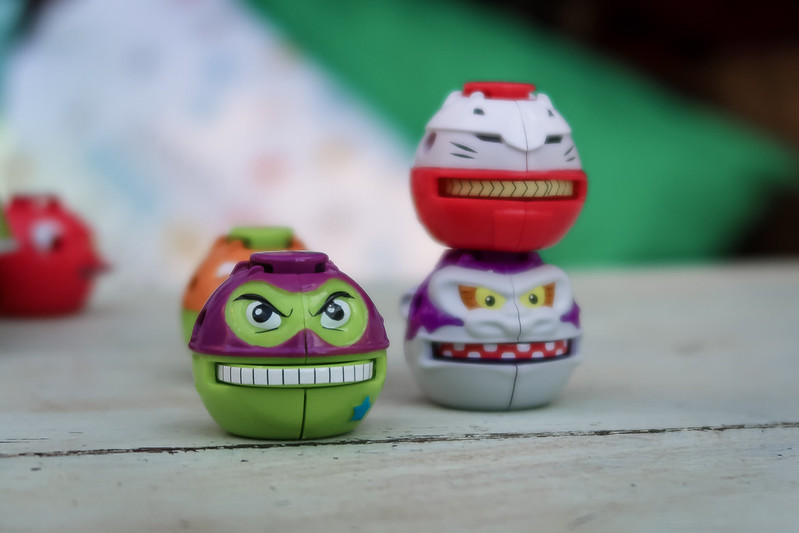 Double stacked Battle Heads