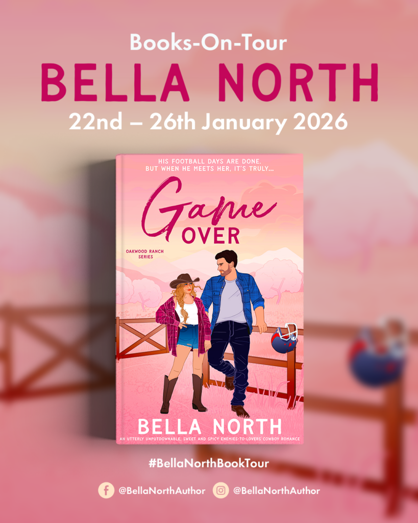 Game Over by Bella North book tour advert